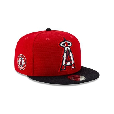 Los Angeles Angels Gorra | New Era MLB Batting Practice 9fifty Snapback Cap Mexico - Rojos